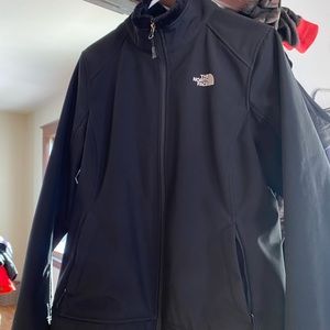 Black North Face jacket. Size L